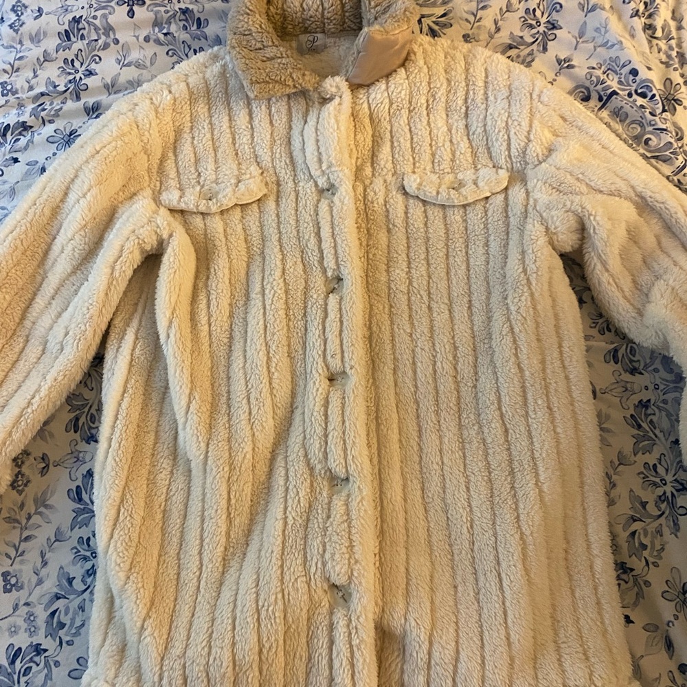 Cozy Cream Sherpa Jacket